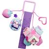 Clickeez - keychain - effetto asmr - fidget toy - 70 personaggi carini ed esclusivi da collezione - da 6 anni