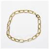 Fao schwarz® - bracciale charm squad gold con maglie oversize