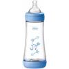 Chicco Biberon Perfect 5 in Silicone Blu - 300ml