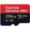 SanDisk Extreme PRO 256 GB MicroSDXC UHS-I Classe 10