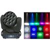Proiettore Rgb Faro Led Testa Rotante Mobile Effetti Disco 12 Led Dmx Wash cir