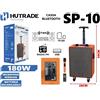 Cassa Amplificata Sp-10 180W Karaoke Bluetooth Microfono Wireless Trolley mar