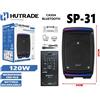 Cassa Amplificata Sp-31 120W Karaoke Bluetooth Microfono Wireless Trolley mar