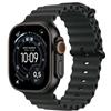 APPLE WATCH ULTRA 3 GPS + CELLULAR 5G CASSA 49MM IN TITANIO NERO CON BAND OCEAN