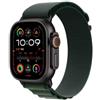 Apple Watch Ultra 2 GPS + Cellular 49mm Cassa Titanio Nero con Dark Green Alpine