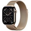 APPLE WATCH SERIES 11 GPS + CELLULAR 5G 42MM CASSA TITANIO ORO CON LOOP IN MAGLI