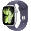 APPLE WATCH 11 46MM GPS ALLUMIN.SILVER-VI VIOLA NEBBIA SPORT BANND M/L 2025