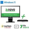 BUNDLE PC ULTRA MINI HP 600-800 G3 INTEL CORE I5-7GEN. + MONITOR HP 23" LA2306X