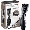 Remington Set Regolabarba Uomo - 9 impostazioni di lunghezza 1,5-18 mm- Funzionamento a rete/batteria, indicatori LED di carica/ricarica, regolabarba, Rasoio elettrico Barba, MB320C