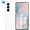 Samsung Galaxy S25 FE 5G Smartphone Android 15 Display AMOLED 6.7'' 256GB Bianco