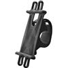 cellularline - Rider - Universal - Supporto Porta Smartphone in Silicone per Manubrio Tondo Bicicletta - Supporta Telefoni da 4,7" a 7,2", Ultra Leggero