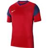 Nike Park Derby III, Maglietta a Manica Corta Uomo, Rosso (Università Rossa/Mezzanotte Blu Navy/Bianca), XL