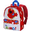 Karactermania Sesame Street Elmo Hello-Zainetto Prescolare Joy, Bianco, 22 x 27 cm, Capacità 5 L
