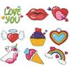 Pracht Creatives Hobby GmbH Set di Adesivi per dipingere i Diamanti, Motivo Girl Power, Set per Creare Adesivi con Pietre Glitterate, per Bambini dai 5 Anni in su