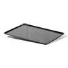 Roccobimbo Vassoio Bordo basso in plastica nero 50x36x1,2 di Roccobimbo