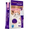 Feliway happy snack salmone 6 stick 15 gr