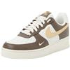 NIKE Air Force 1 '07, Sneaker Donna, White/Glacier Blue-White, 40.5 EU