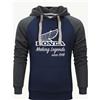 Honda Felpa Honda LEGEND MAKER GREY BLUE HOODIE unisex