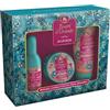 Tesori d'Oriente - Set Regalo, Doccia 250 ml, Profumo Aromatico 100 ml e Candela Profumata 109 gr, Confezione Regalo (Modelli Assortiti)