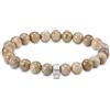 Thomas Sabo Bracciale con perline Daisy Diaspro in argento 925 riciclato X0293-014-16-L19