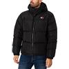 Tommy Jeans Giacca Uomo Alaska Puffer Giacca Invernale, Nero (Black), L