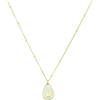 Vivantia Collana di avocado | Collana originale in acciaio inossidabile 316 placcato oro 18 kt, Pequeño, Placcato oro, Non Applicabile