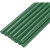QUARKZMAN Mini Stick Colla a Caldo per Pistola Colla a Caldo 11mm x 200mm Verde Scuro 12pz