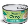 Oasy Natury Soft Jelly per Gatti da 150 gr Gusto Pollo con Ananas