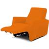 Biancaluna Copripoltrona per Poltrone Reclinabili Relax Genius Lounge Copridivano 1 Posto (Arancio)