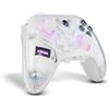 KROM KRYSTAL — Controller Wireless Trasparente Bluetooth 5.0, RGB, 17 Tasti Personalizzabili, Vibrazione Duale, Macro, Compatibile con PC/Switch/Switch 2/iOS/Android