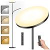 YICAIZI 42W Piantana Lampada Da Terra, 4000LM Luminoso Terra Dimmerabile LED Lampada da Terra Salotto con Lampada da Lettura, Telecomando e Touch Control, 2700K-6500K, Per Soggiorno Letto Ufficio