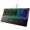 STEELSERIES APEX 3 TASTIERA DA GAMING IT ILLUMINAZIONE RGB A 10 ZONE POGGIAPOLSI