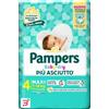 FATER SpA PAMPERS BABY DRY PANNOLINO DOWNCOUNT MAXI 17 PEZZI