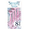 Gillette Venus Venus Gillette Simply 3 usa e getta, da donna, confezione da 8