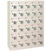 LINK BOX 30 ALLOGGIAMENTI CELLULARI IN METALLO CON FINESTRA, CHIUSURA CHIAVE, MI