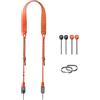 PGYTECH Tracolla per Fotocamera Air, Tracolla per Fotocamera a Sgancio Rapido Superficie Similpelle con Corde Intrecciate, Tracolla per Fotocamera Regolabile per Fotocamere Compatte (Arancio Vivace)