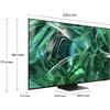 Samsung Series 9 TV QE55S95CATXZT OLED 4K Smart TV 55 Pollici Processore Neural Quantum 4K Dolby Atmos e OTS+ Titan Black 2023