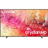 Samsung TV Crystal UHD 4K 85" UE85DU7170UXZT Smart TV Wi-Fi Black 2024, Processore Crystal 4K, 4K Upscaling, Slim Look Design, OTS Lite