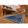Winter Block Copertura invernale per piscina interrata, adatta per rettangolo da 38 x 61 cm, blu tinta unita - resistenza e durata superiori, trattato per protezione UV, WC1524RE, 38 x 61 cm
