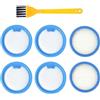 CDDCWZ Kit di prestazioni ASKW5 Filterset (2 filtri per polveri sottili e 4 prefiltri, lavabili, per aspirapolvere senza fili AEG serie 7000)