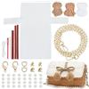 WADORN Kit di Borse all'Uncinetto per Maglieria Fai-da-Te, Kit di Tela in Plastica A Rete per Borse A Tracolla Materiali per Borsa A Tracolla all'Uncinetto Fai-da-Te per Progetti di Ricamo, Perù
