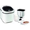 Moulinex OW2101 Pain Doré Macchina del Pane, 720 W, 1 kg, 12 Programmi Automatici, 3 Livelli di Peso e Doratura, Schermo LCD, Macchina per Pane, Pizza, Pasta, Dolci, Marmellate, Ricettario Incluso