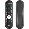 CTRLBETTER Telecomando GA608WJSA Compatibile Con Sharp Aquos LCD TV LC-24LE210E LC-24LE220E LC-32LE220E LC-19D1E-WH LC-32FH510E LC-32DH500S LC-32LB220E LC-19D1E LC-19D1E-BK Sostituzione Controllore