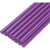 QUARKZMAN Mini Stick Colla a Caldo per Pistola Colla a Caldo 11mm x 200mm Viola 12pz