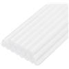QUARKZMAN 20pz Stick Colla a Caldo per Pistola Colla a Caldo 11mm x 200mm/0,43 x 8 Mini Bastoni di Colla a Caldo Adesiva Bianco