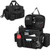 Trunab Borsone Polizia Borsa Tattica MOLLE, Organizer da Auto per Sedile Anteriore, Borsello Viaggio Tracolla Militare con Scomparto per Laptop 15,6, Non Include Piccola MOLLE Marsupio