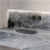 OMNIRES SHELL lavabo sottopiano, SHELL380UPAG, SHELL ash grey matt [Lavabi > Lavabi Sottopiano]