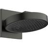 hansgrohe Rainfinity soffione doccia, 3 tipi di getto, 26232340, Rainfinity nero cromato spazzolato [Rubinetteria Bagno > Soffioni Doccia]