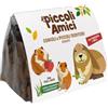 Piccoli Amici Biscotti per conigli e roditori 100 gr Finocchio e mela - Mangime per conigli - 1° ORDINE? 20% di sconto SU BRAND ESCLUSIVI, codice BZR20