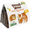 Piccoli Amici Biscotti per criceti e piccoli mammiferi 100 gr Banane, arachidi e miele - Mangime per conigli - 1° ORDINE? 20% di sconto SU BRAND ESCLUSIVI, codice BZR20